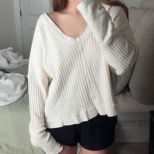 free people we the free lightweight sweater